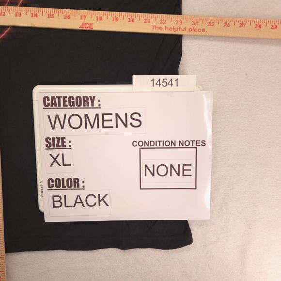 Rolling Stones Band Graphic Short Sleeve Shirt Womens Size Extra Large XL Black - Picture 8 of 9